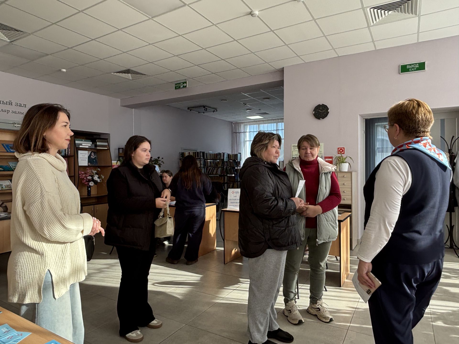В Столбищах прошел смотр вакансий