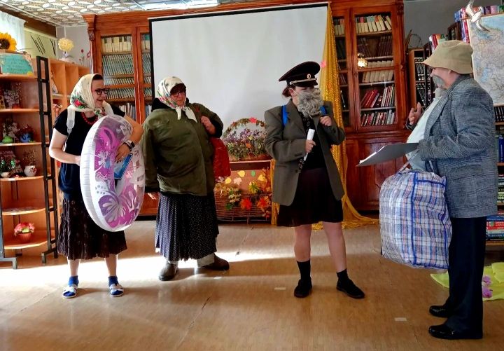 Осенние посиделки в Лаишевской библиотеке