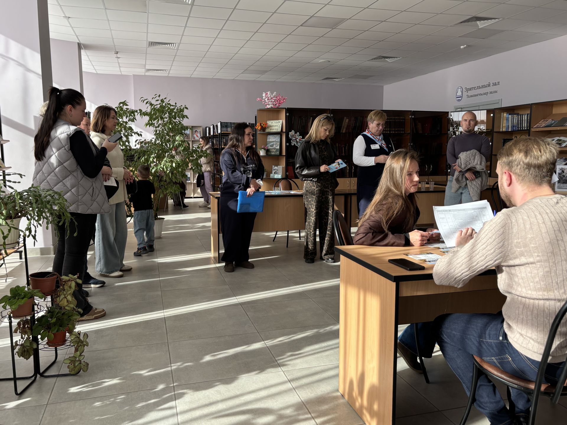 В Столбищах прошел смотр вакансий
