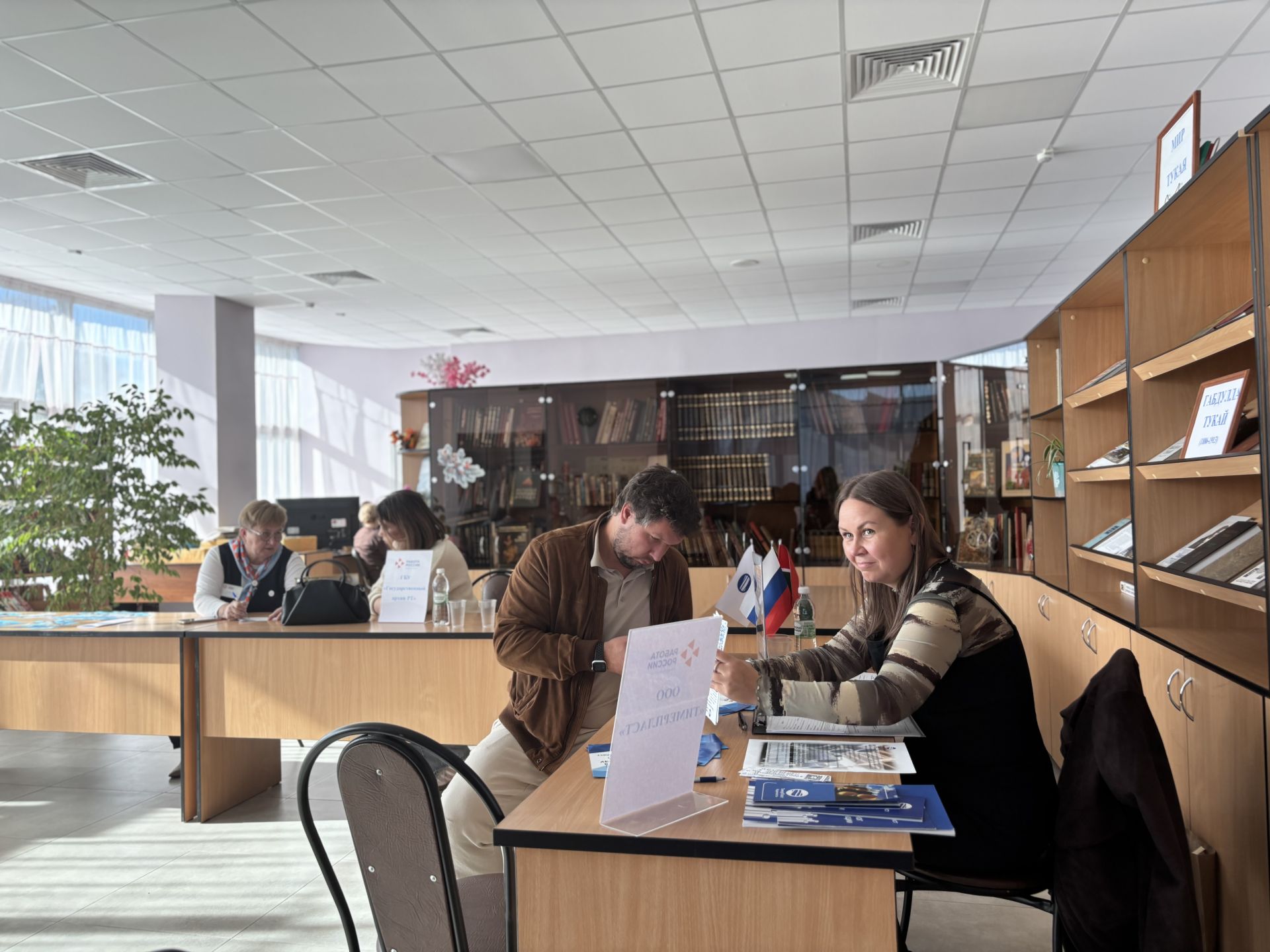 В Столбищах прошел смотр вакансий