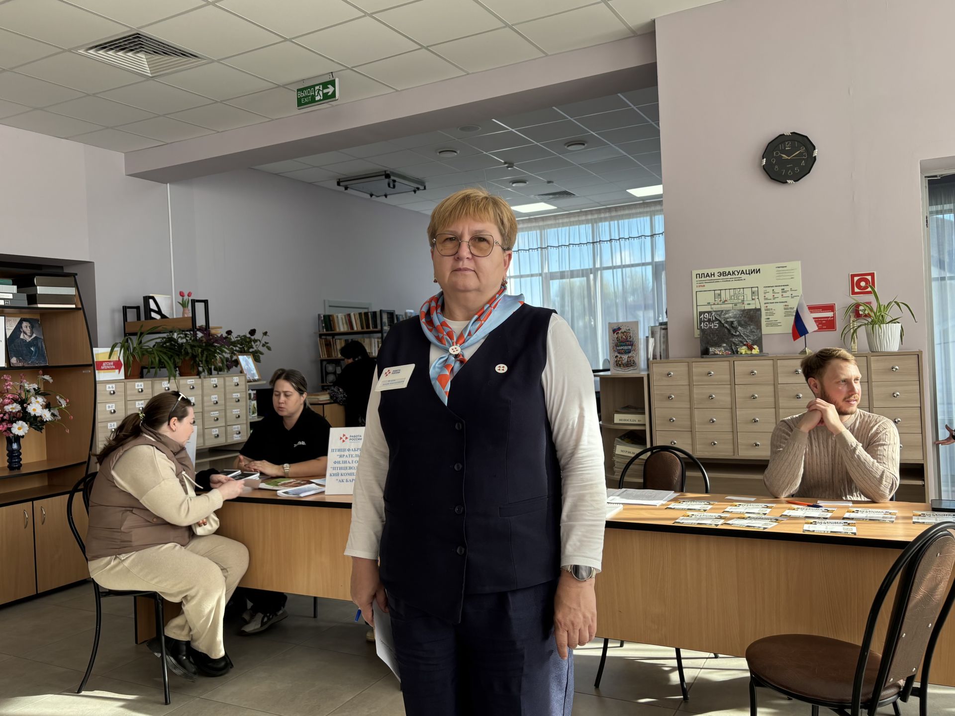 В Столбищах прошел смотр вакансий