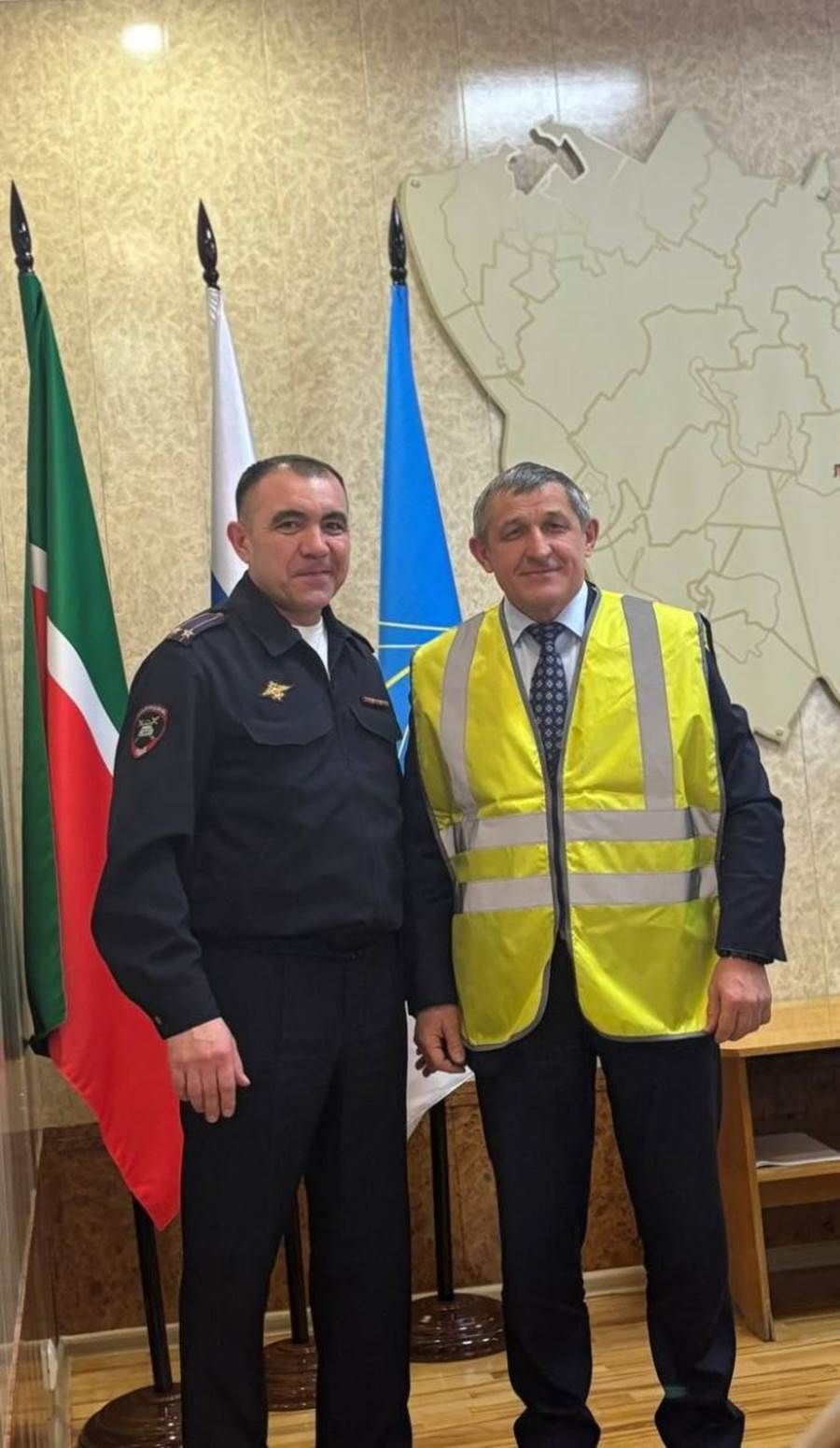 Лаеш районында юлларда куркынычсызлык турында фикер алыштылар