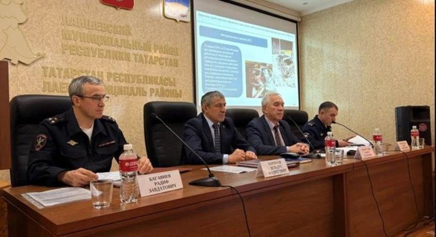 Лаеш районында юлларда куркынычсызлык турында фикер алыштылар