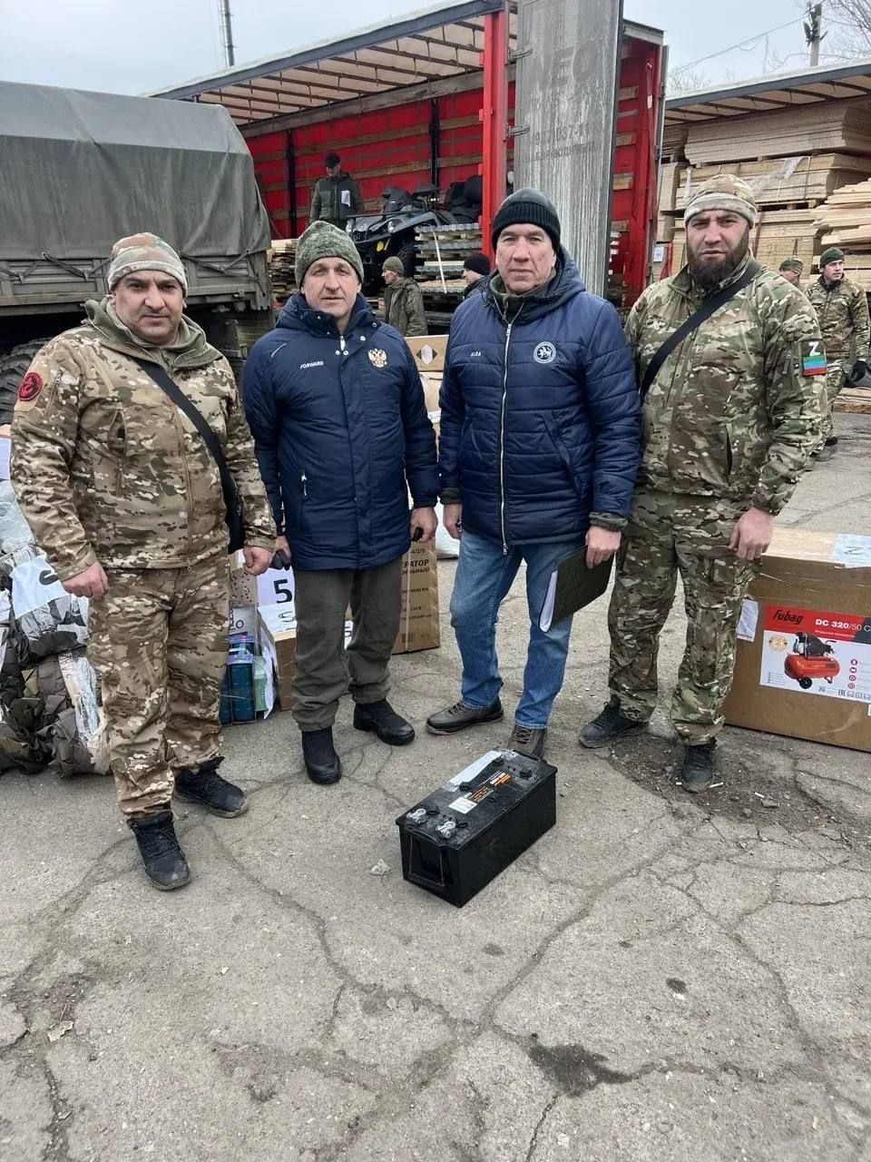 Бойцы получили носки, письма, технику и душевное «мы вас не забыли»