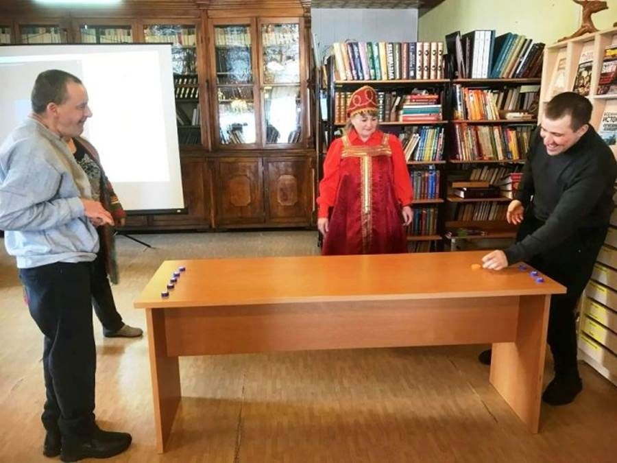 Лаеш китапханәсе Россия халыклары бердәмлегенең фольклор каруселен үткәрде