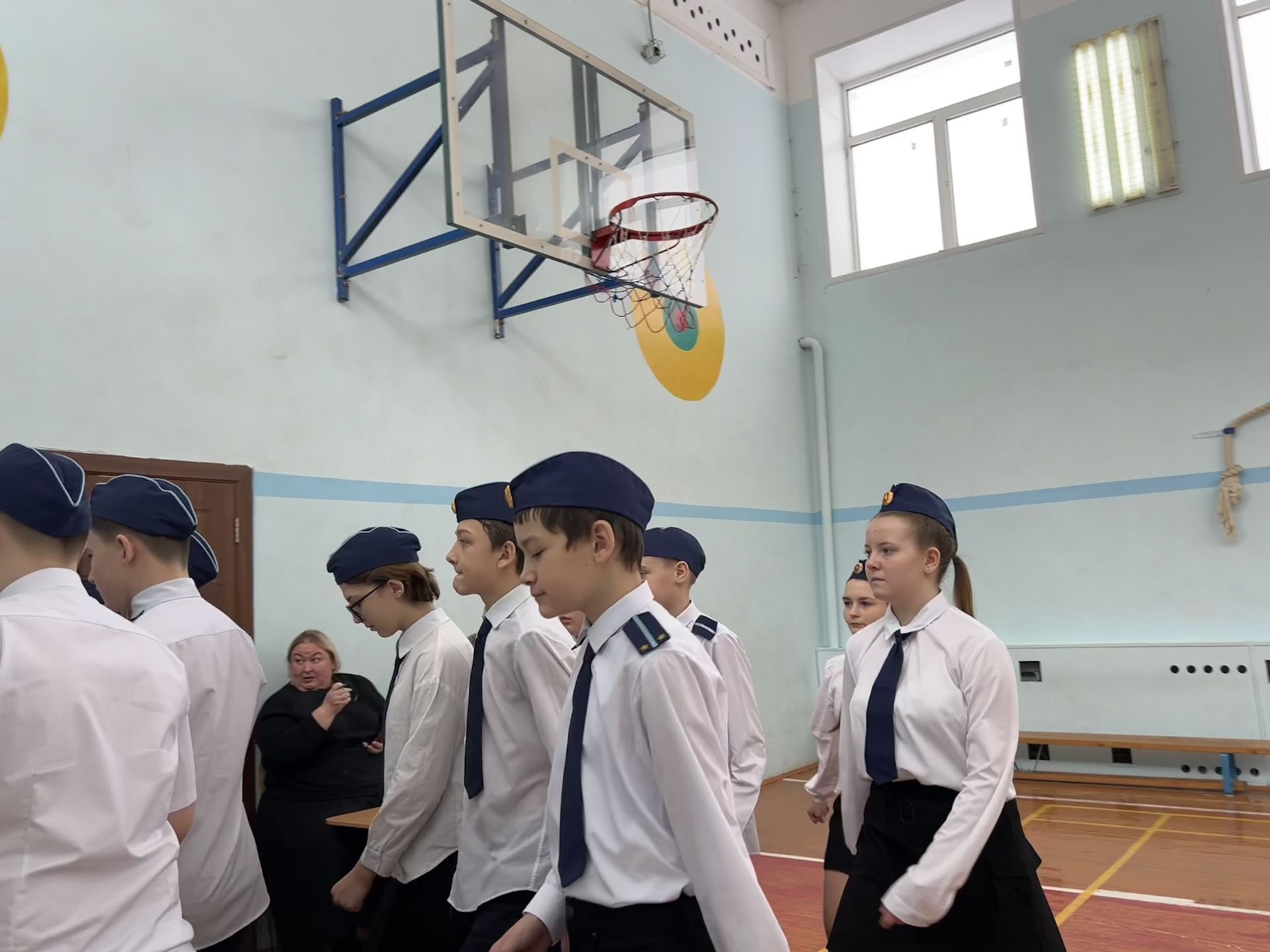 «Смотр строя и песни» в Лаишевской гимназии №1: дисциплина и патриотизм в унисон