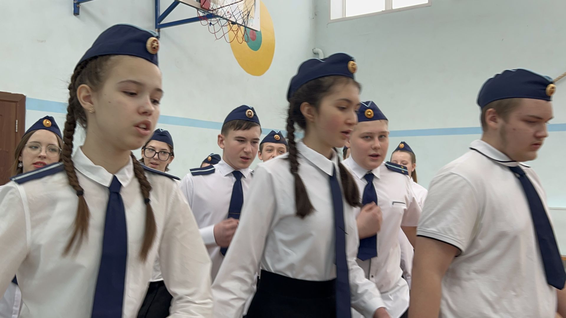 «Смотр строя и песни» в Лаишевской гимназии №1: дисциплина и патриотизм в унисон