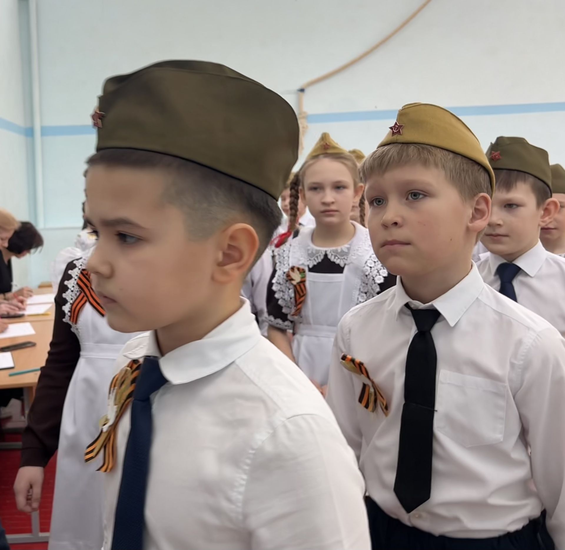«Смотр строя и песни» в Лаишевской гимназии №1: дисциплина и патриотизм в унисон