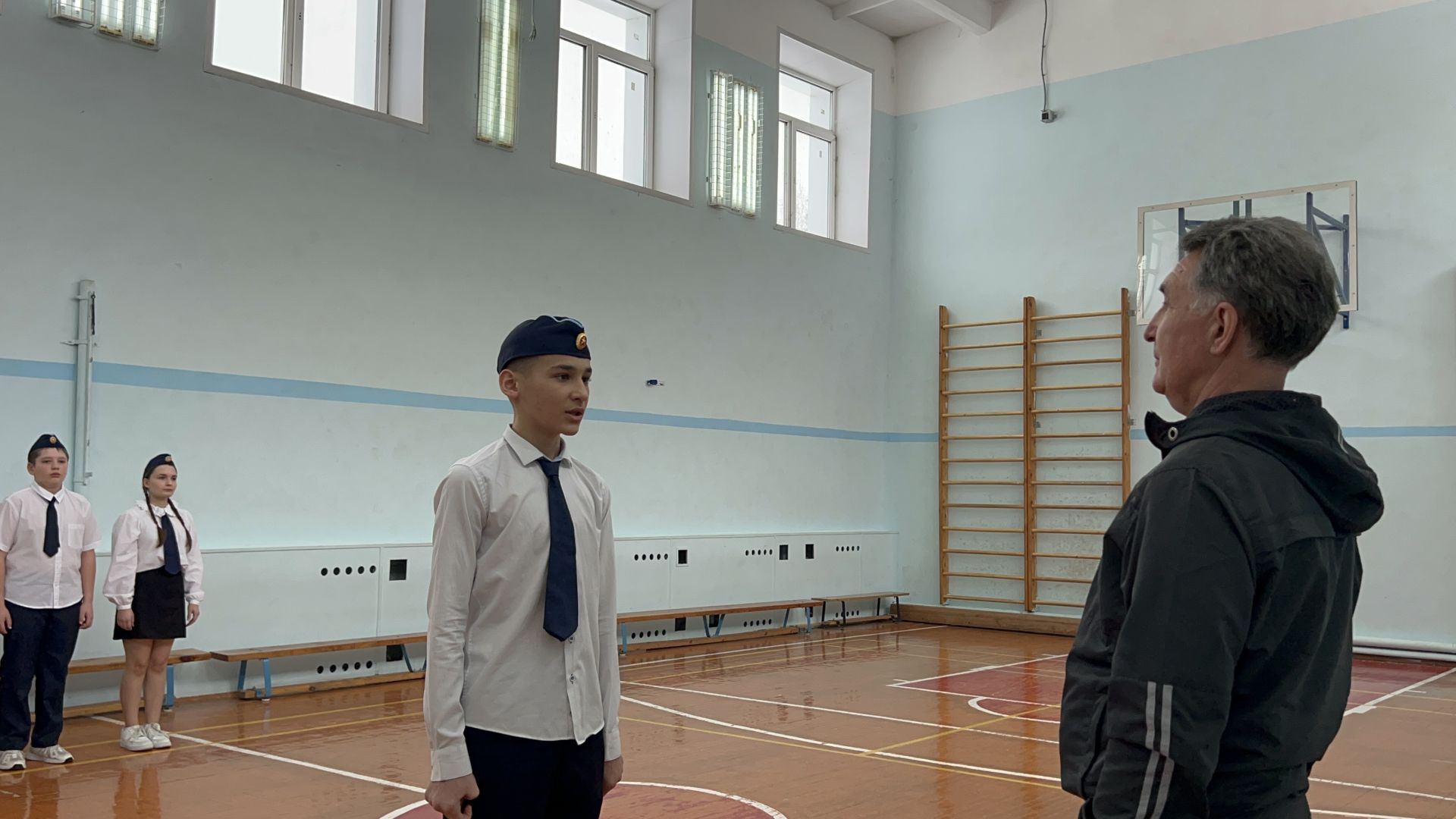 «Смотр строя и песни» в Лаишевской гимназии №1: дисциплина и патриотизм в унисон