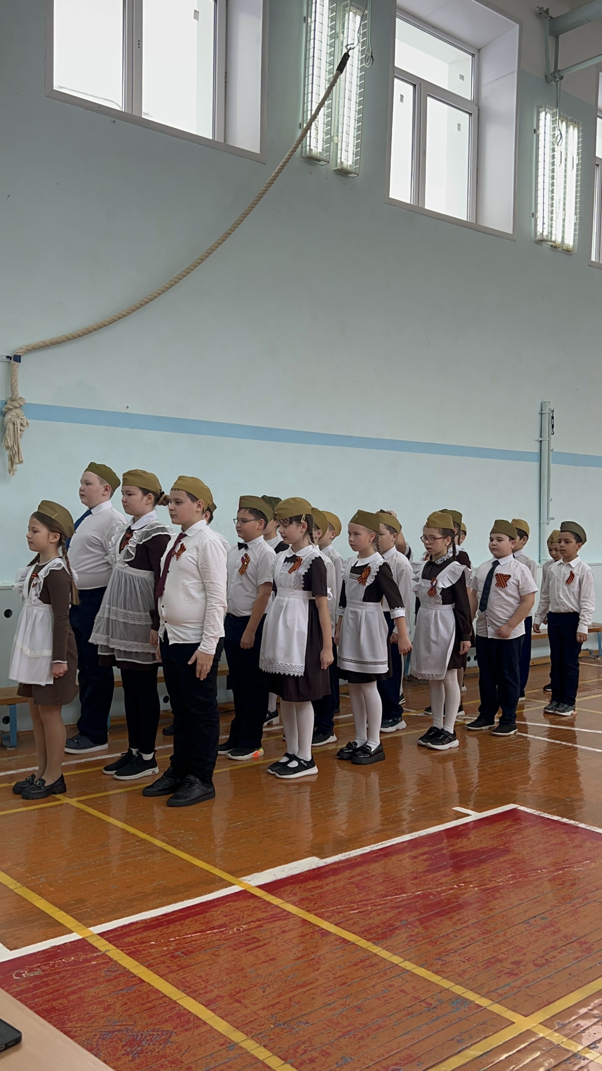 «Смотр строя и песни» в Лаишевской гимназии №1: дисциплина и патриотизм в унисон