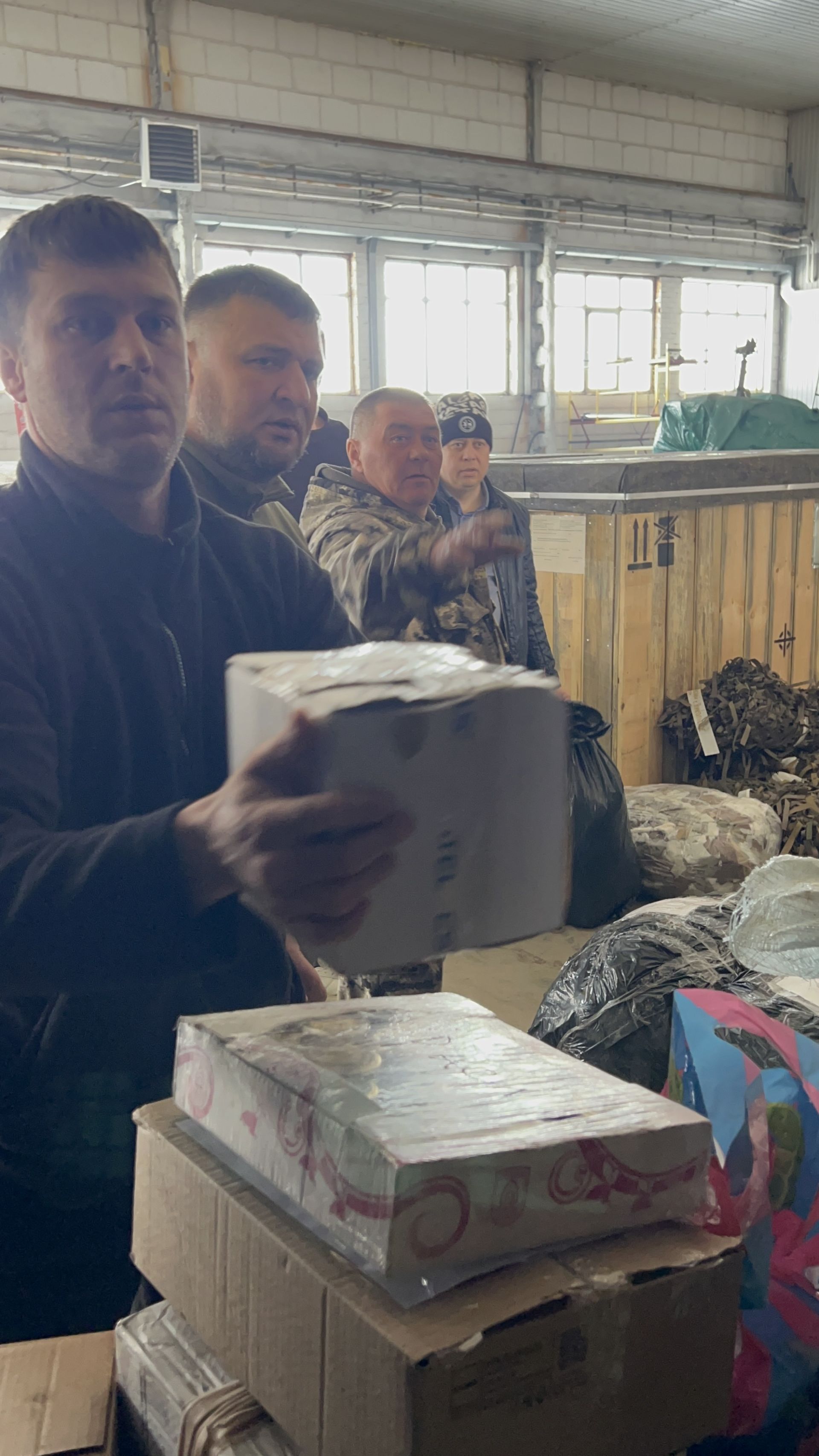 Из Лаишевского района на передовую ушел очередной гуманитарный груз