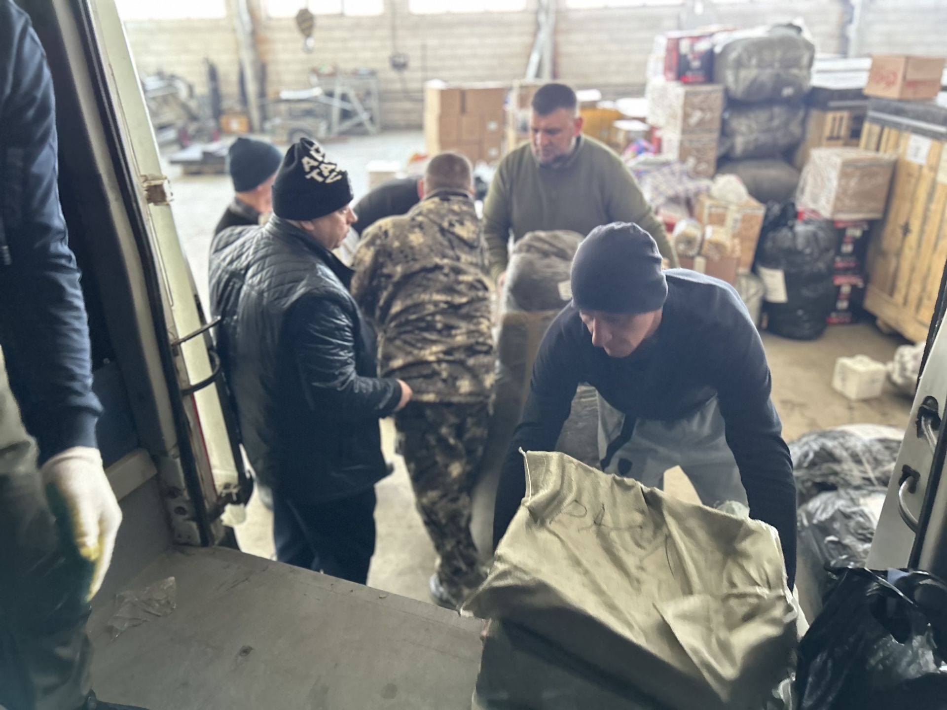 Из Лаишевского района на передовую ушел очередной гуманитарный груз