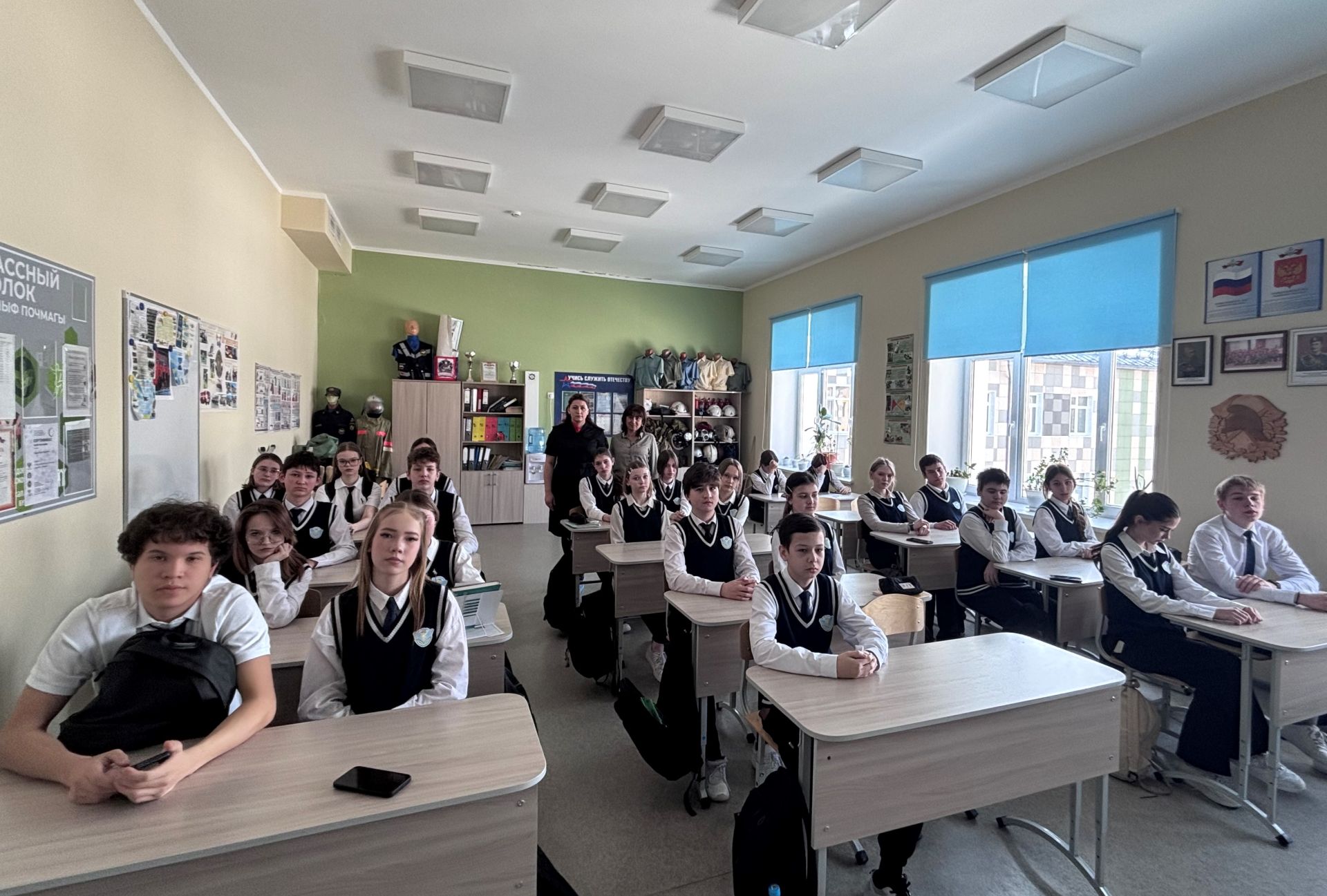 Усады: Профилактика ДТП в школах перед каникулами