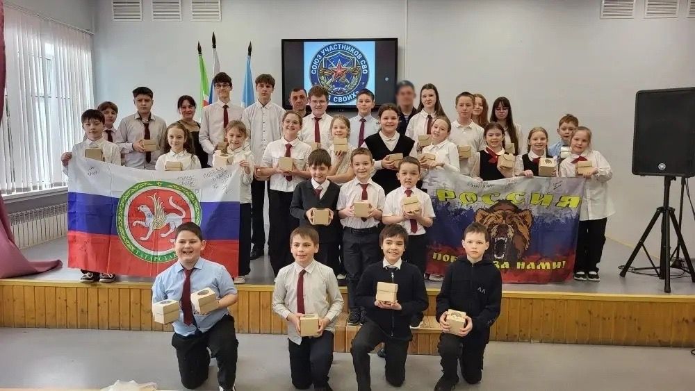 Дети участников СВО из Лаишевского района приняли участие в сладком мастер-классе