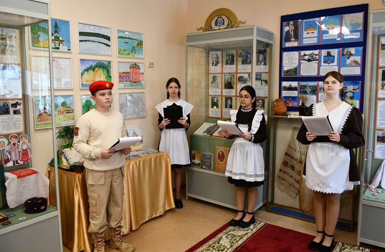 Лаешның 2нче мәктәбендә туган якны өйрәнү музее: тарихны саклау һәм патриотик тәрбия