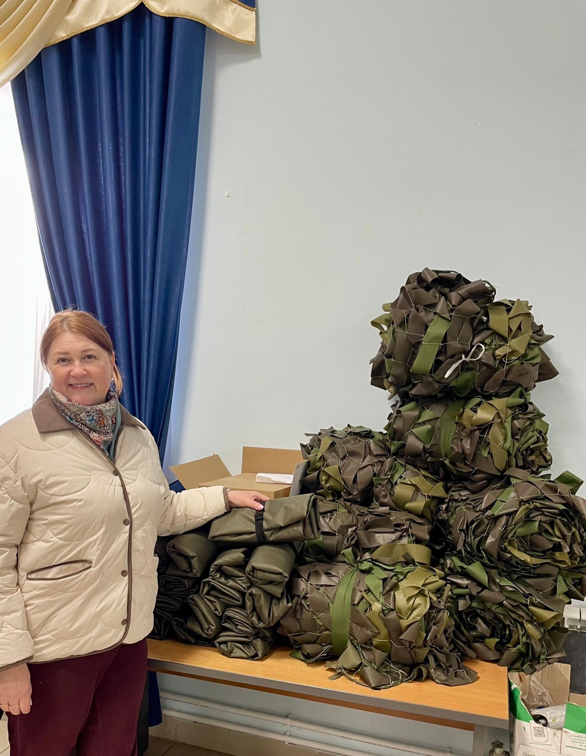 Сельский клуб из Рождествено отправил бойцам более двух десятков единиц гуманитарной помощи