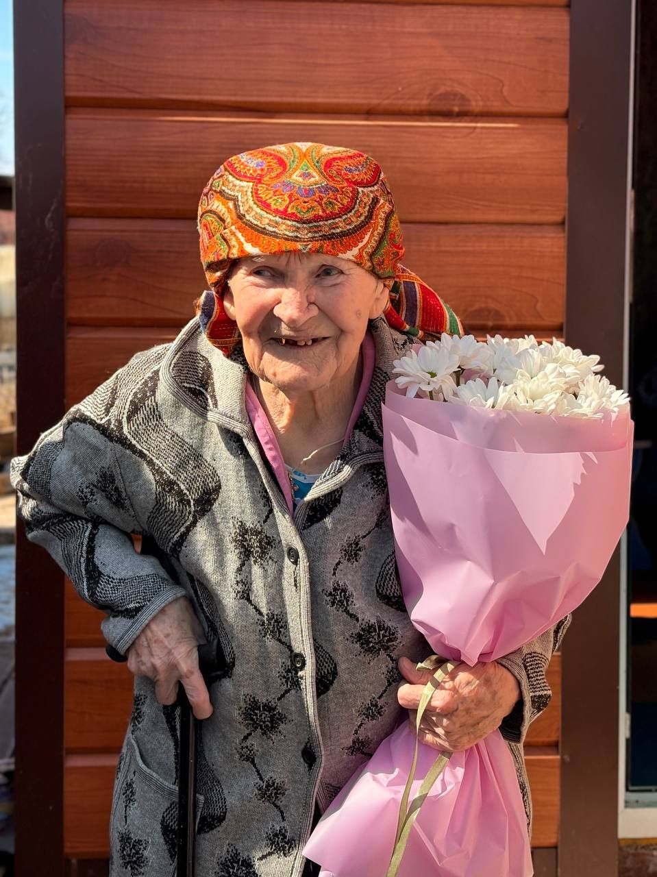 Труженица тыла и ветеран труда Екатерина Сверчкова отмечает 98-летие