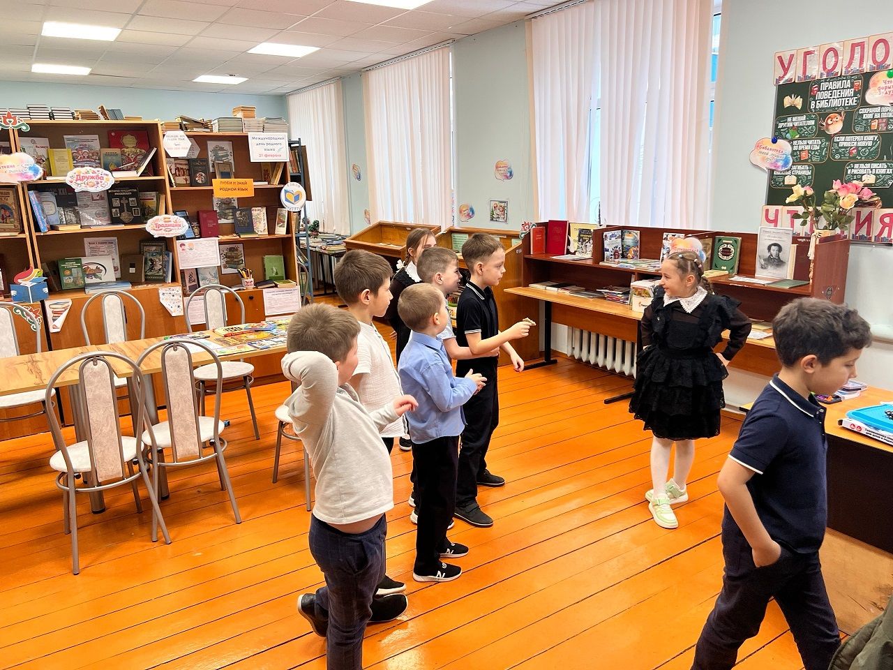 Лаишевские гимназисты прошли посвящение в «книжное братство»