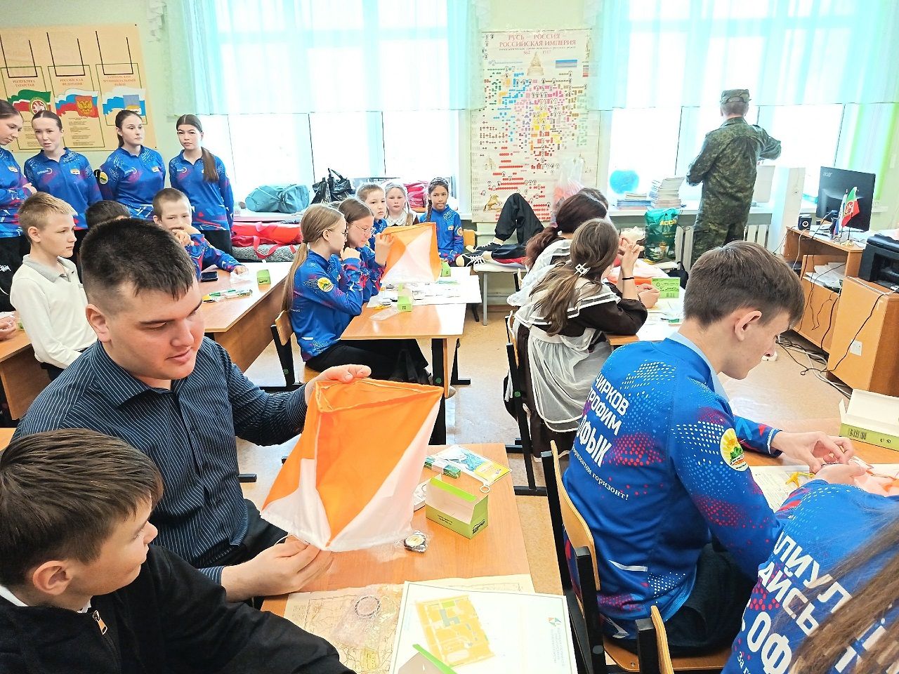 Учащихся Лаишевского района обучают основам спортивного ориентирования