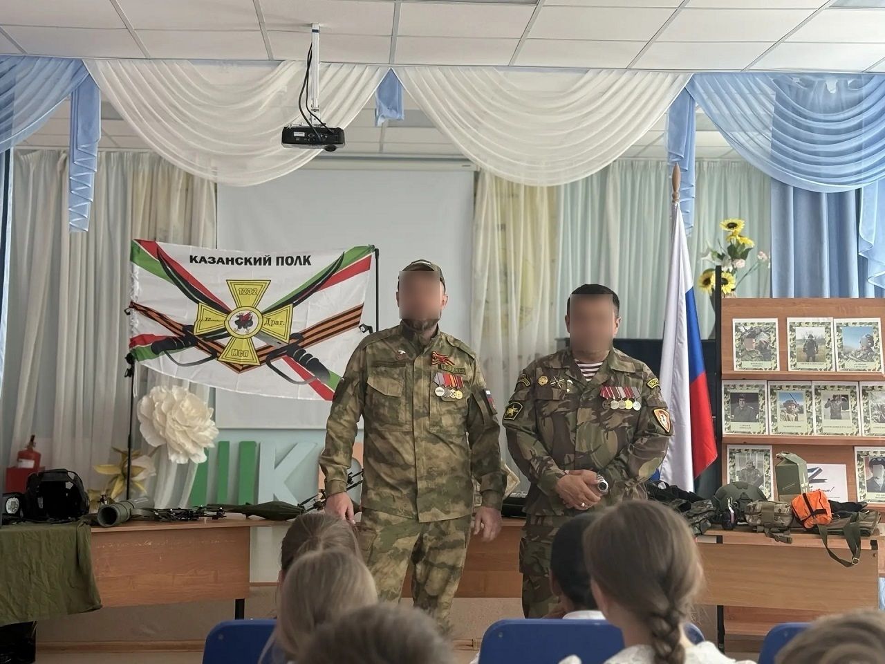 Участники СВО провели «уроки мужества» для учащихся Лаишевского района