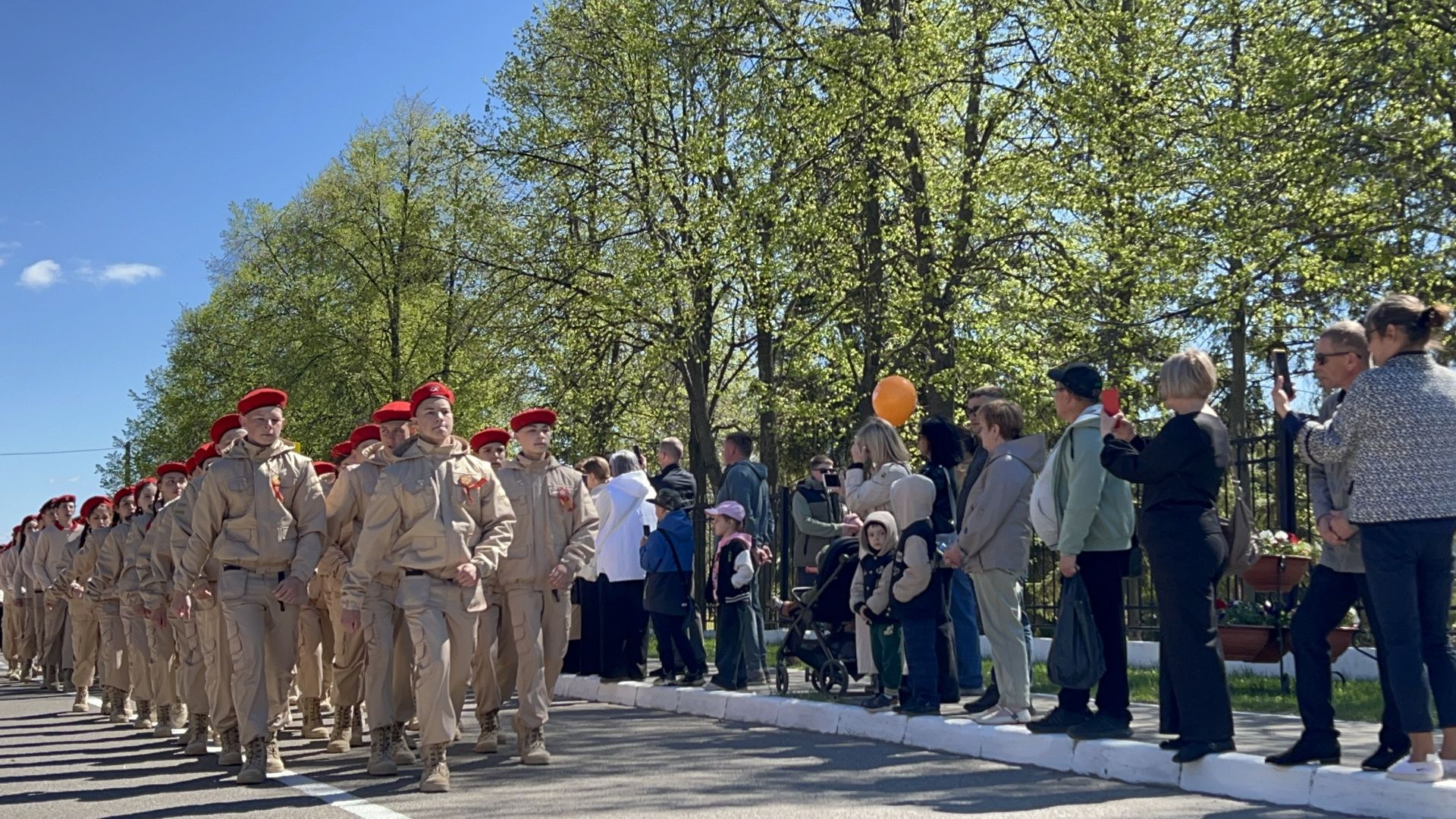 Фоторепортаж: 9 Мая — День Победы в Лаишево