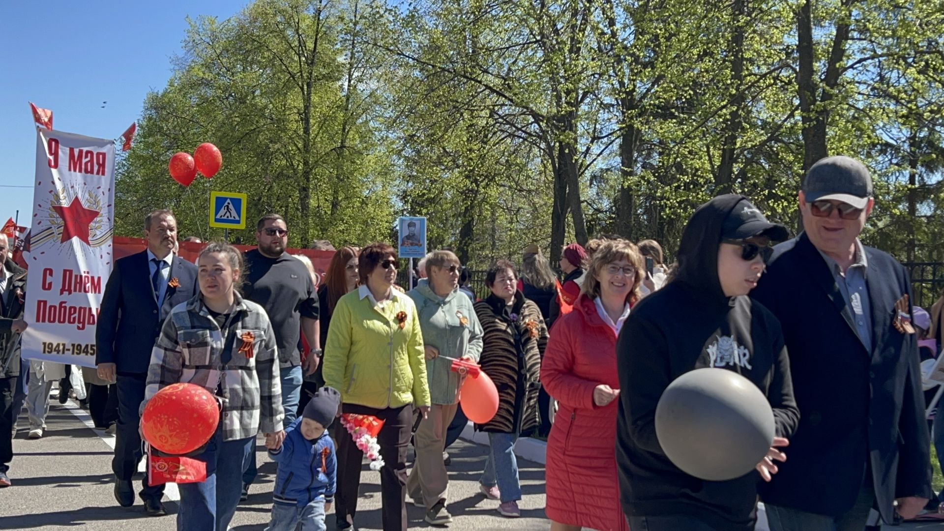 Фоторепортаж: 9 Мая — День Победы в Лаишево