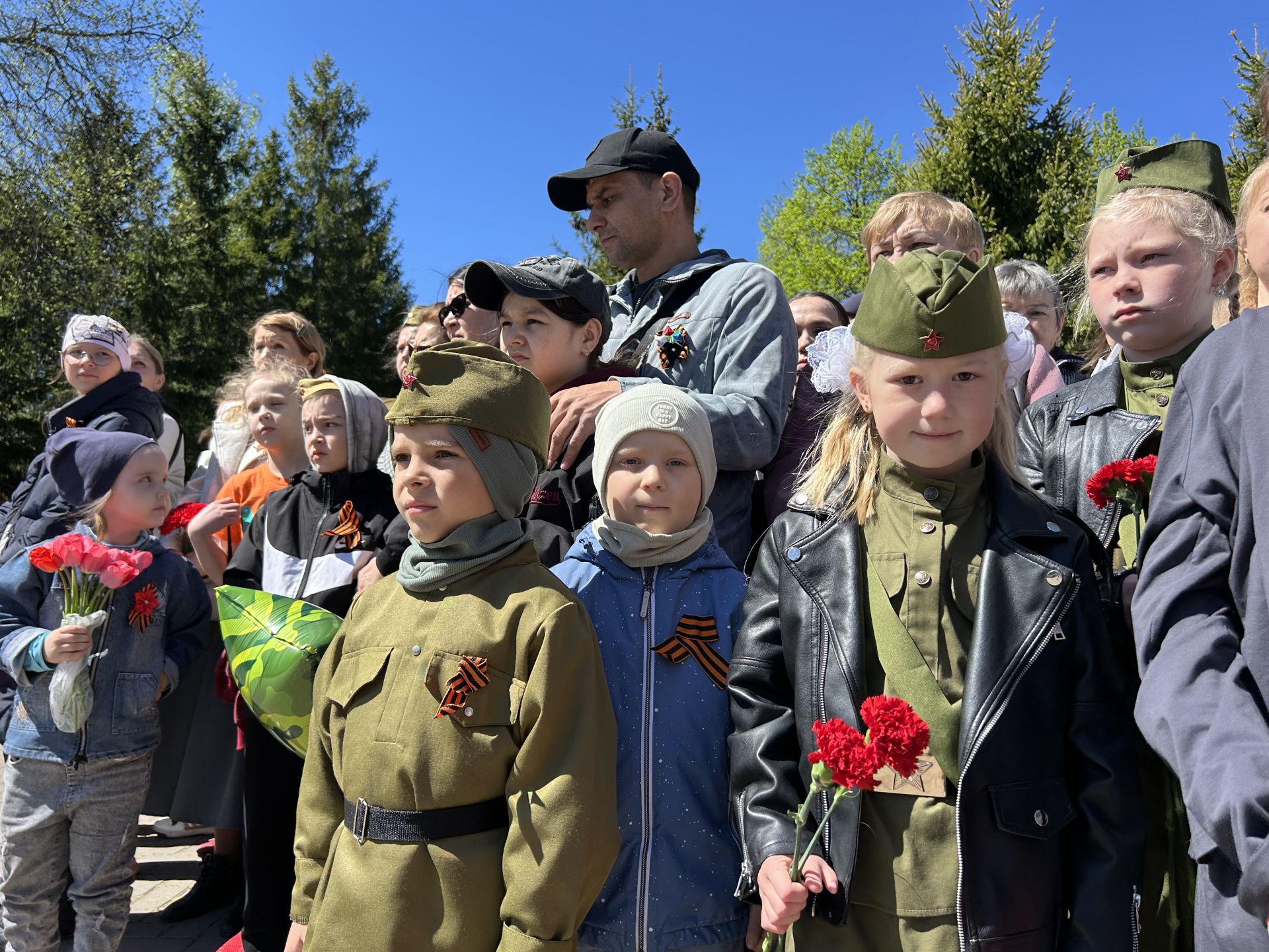 Фоторепортаж: 9 Мая — День Победы в Лаишево