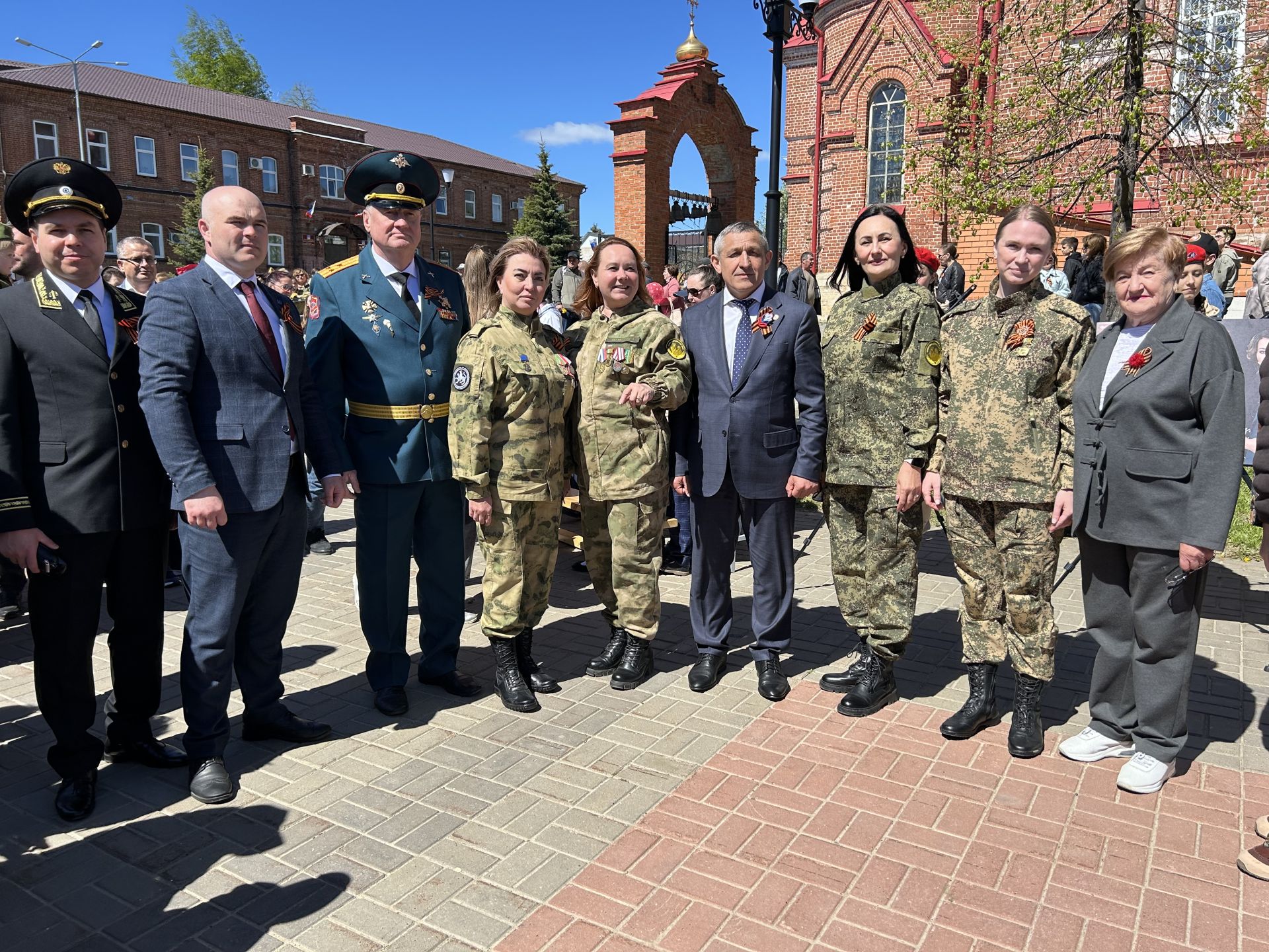 Фоторепортаж: 9 Мая — День Победы в Лаишево