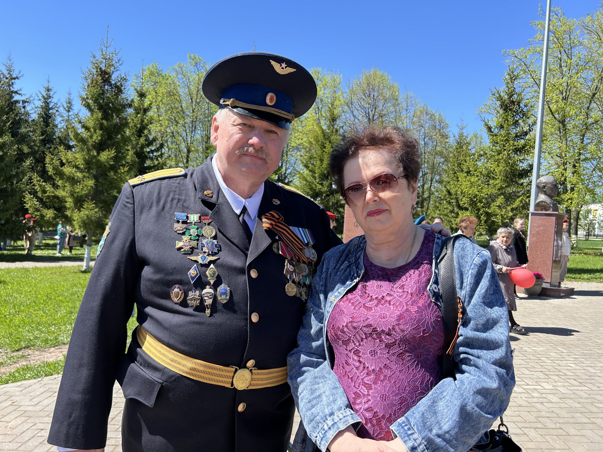 Фоторепортаж: 9 Мая — День Победы в Лаишево