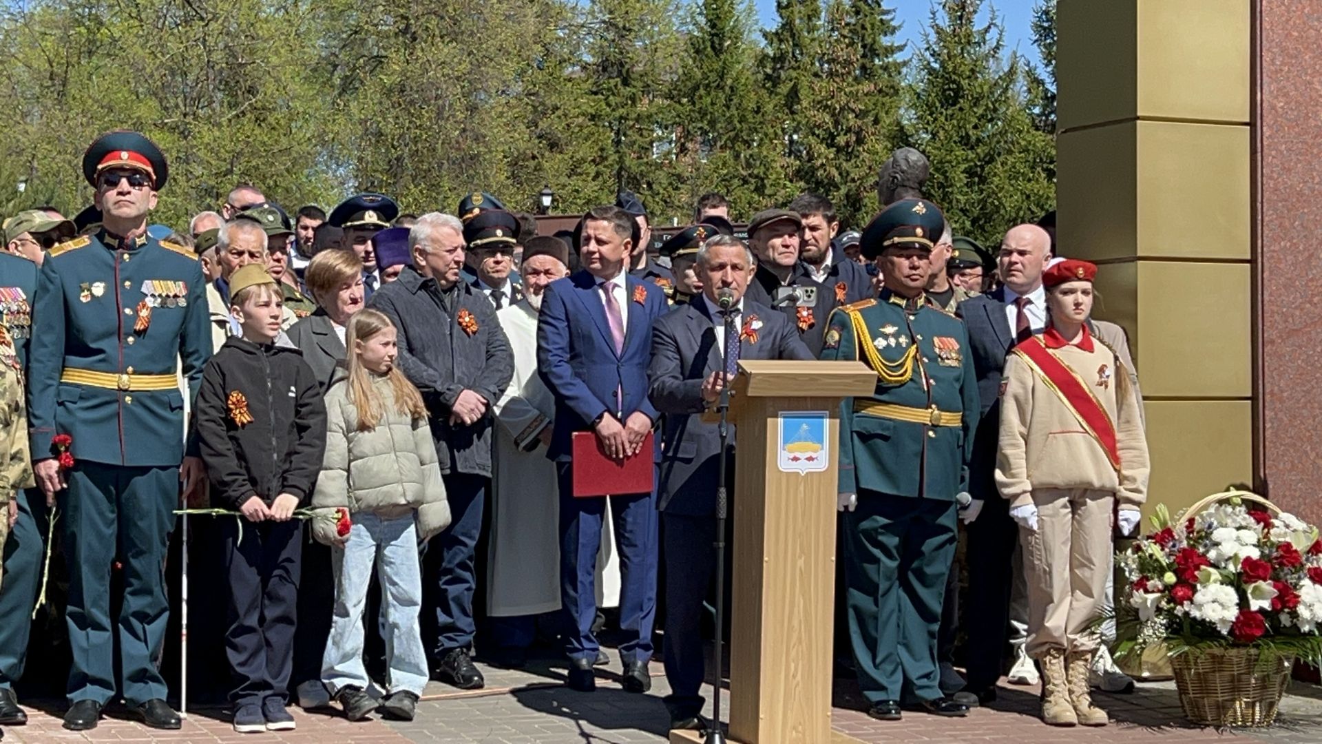 Фоторепортаж: 9 Мая — День Победы в Лаишево