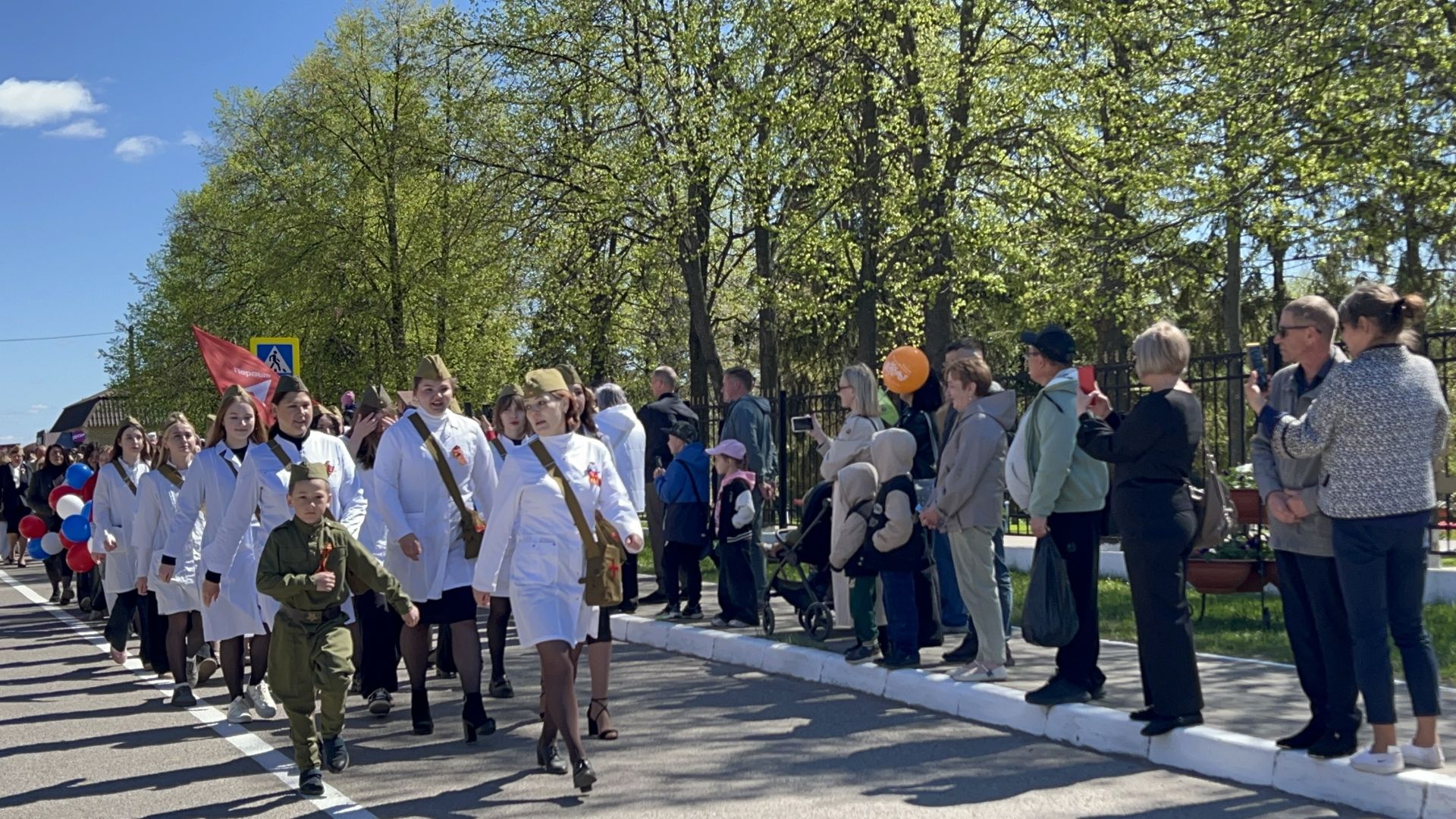 Фоторепортаж: 9 Мая — День Победы в Лаишево