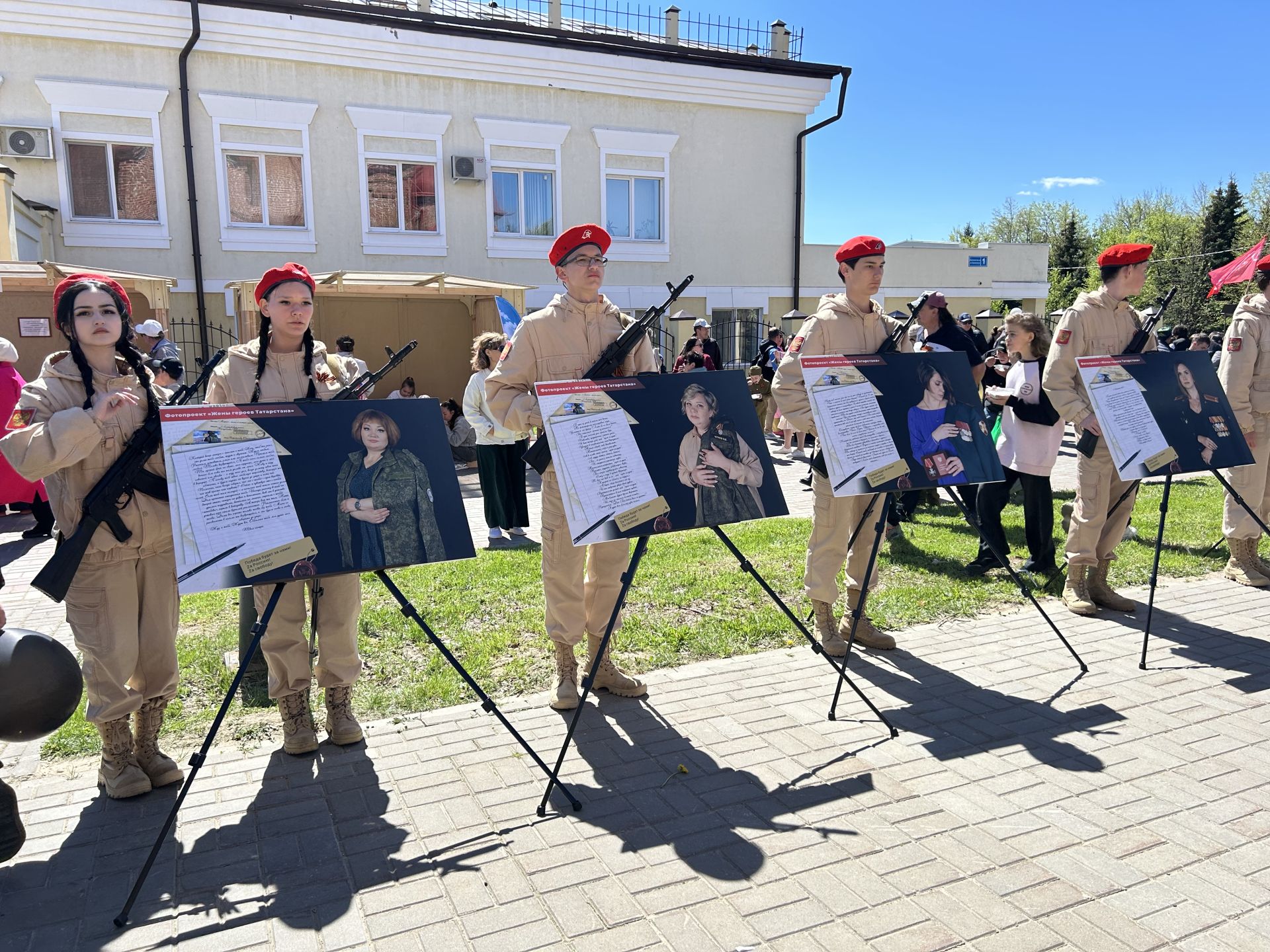 Фоторепортаж: 9 Мая — День Победы в Лаишево