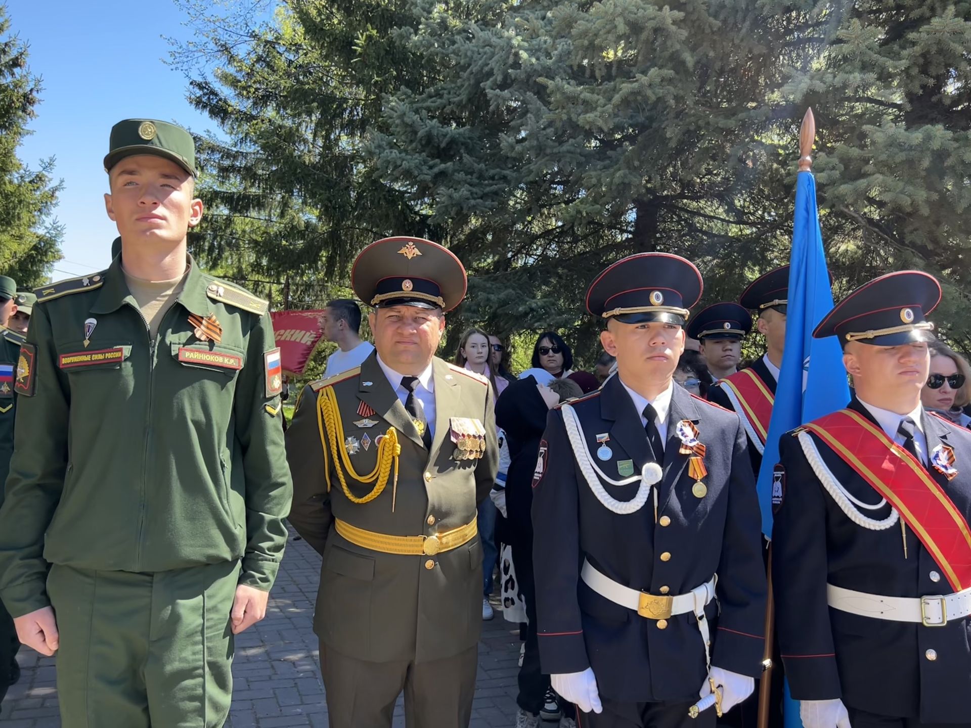 Фоторепортаж: 9 Мая — День Победы в Лаишево