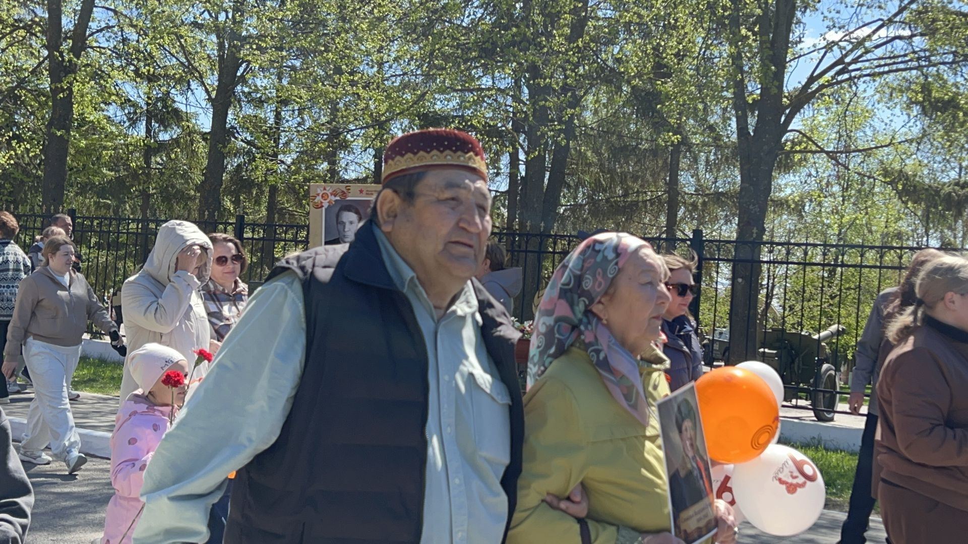 Фоторепортаж: 9 Мая — День Победы в Лаишево