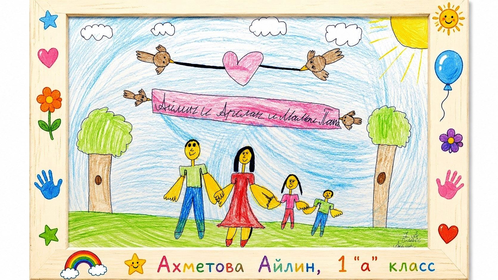 Выставка рисунков «Что такое счастливое детство?»