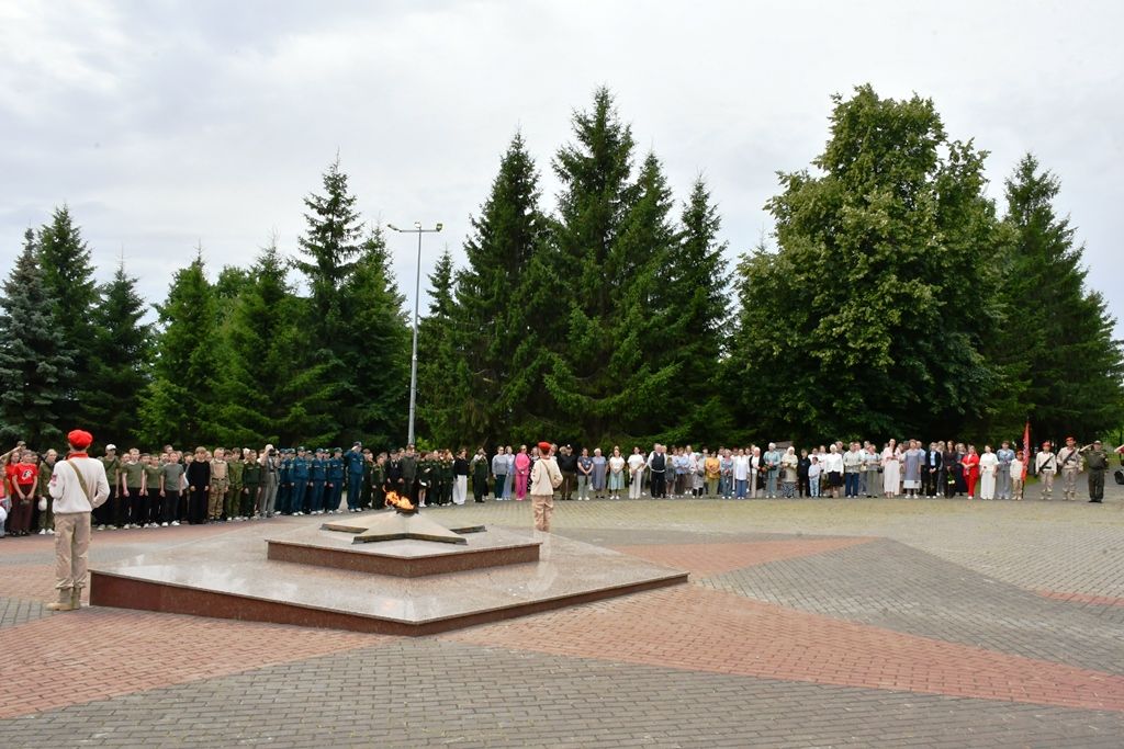 В Лаишевском районе почтили память погибших в Великой Отечественной войне