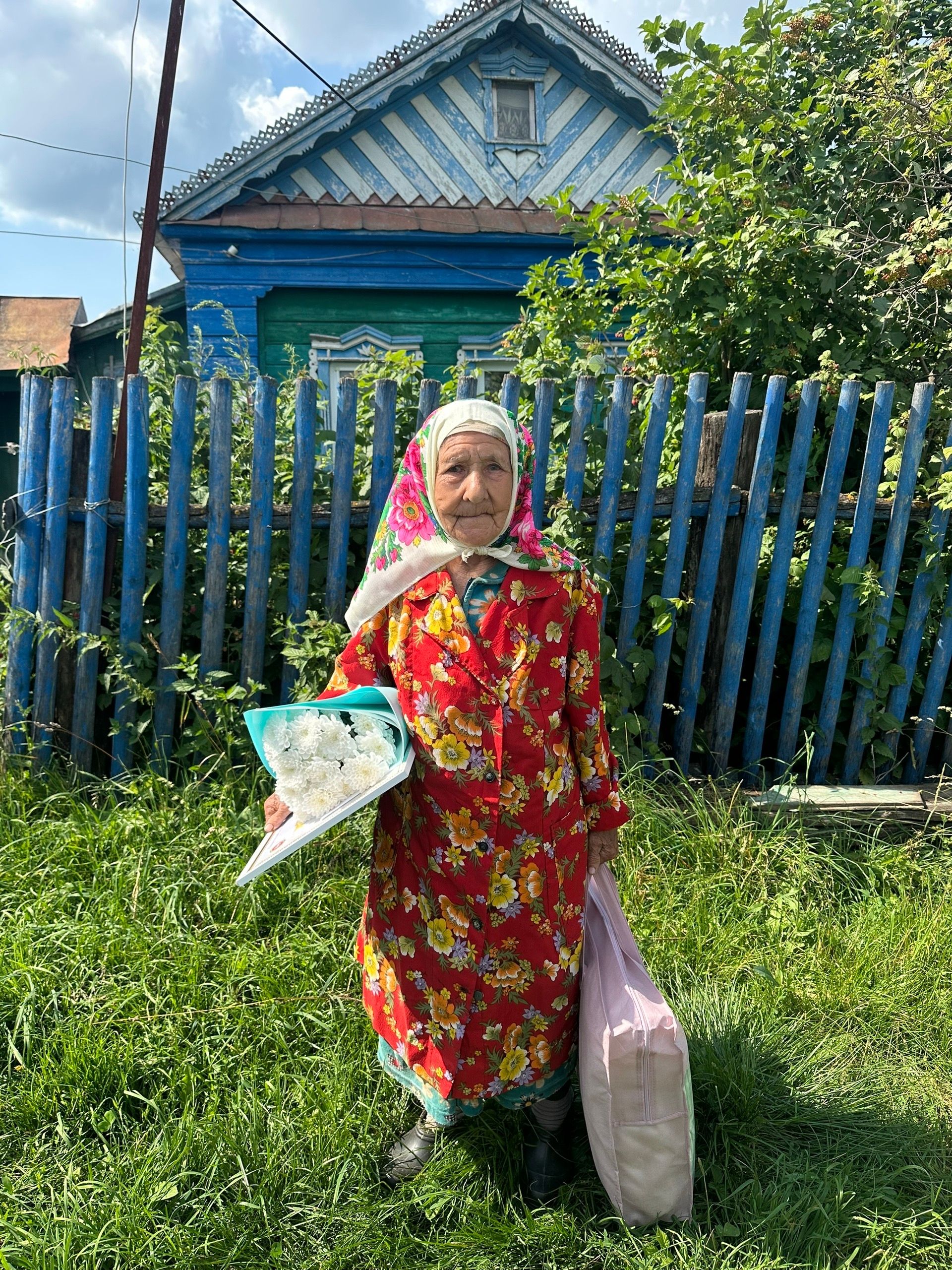 Труженица тыла из Лаишевского района отметила 94-летие