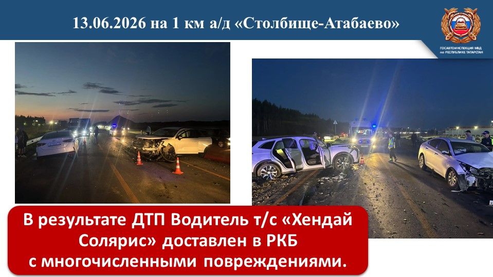Ситуация на дорогах в Лаишевском районе: итоги первого полугодия