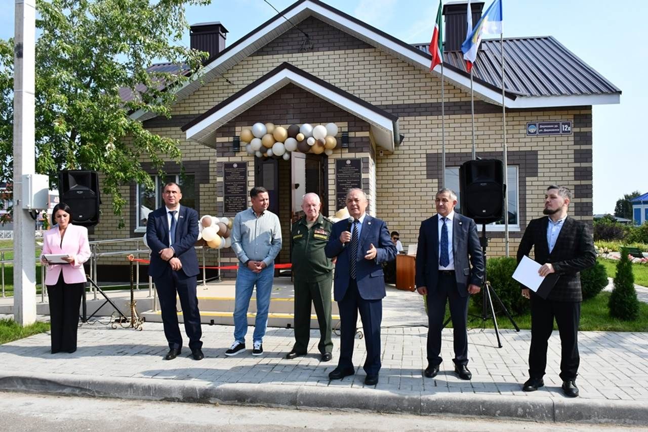 Лаеш районының Сокуры авыл җирлегендә яңа башкарма комитет бинасы ачылды