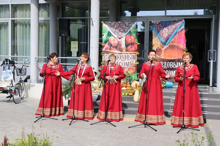 В селе Столбище Лаишевского района отметили Яблочный спас