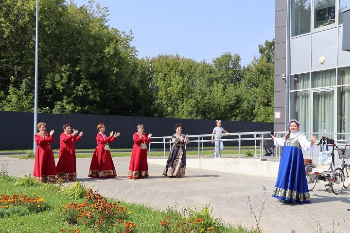 В селе Столбище Лаишевского района отметили Яблочный спас