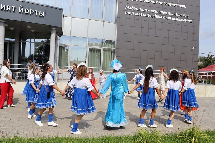 В селе Столбище Лаишевского района отметили Яблочный спас