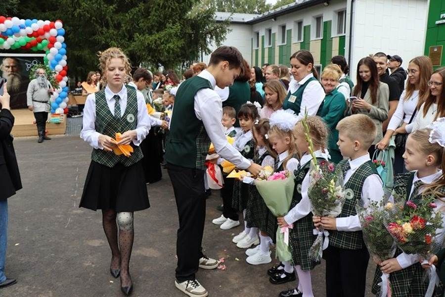 Лаеш районы мәктәпләрендә яңа уку елының беренче кыңгыравы яңгырады