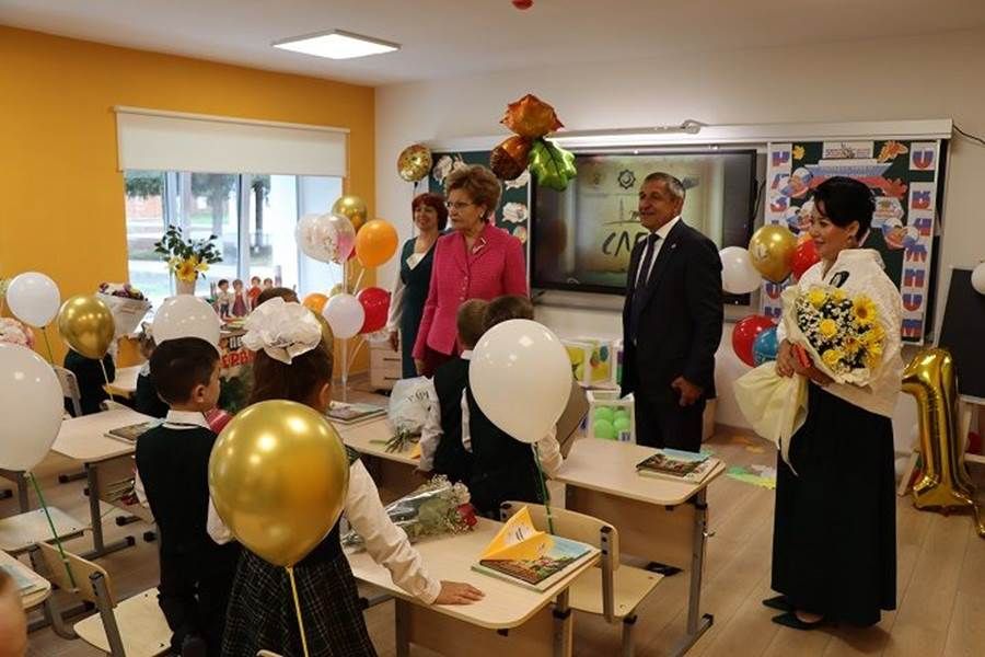 Лаеш районы мәктәпләрендә яңа уку елының беренче кыңгыравы яңгырады