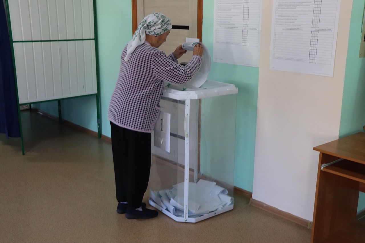 Лаишевцы активно голосуют на выборах депутатов Государственной думы