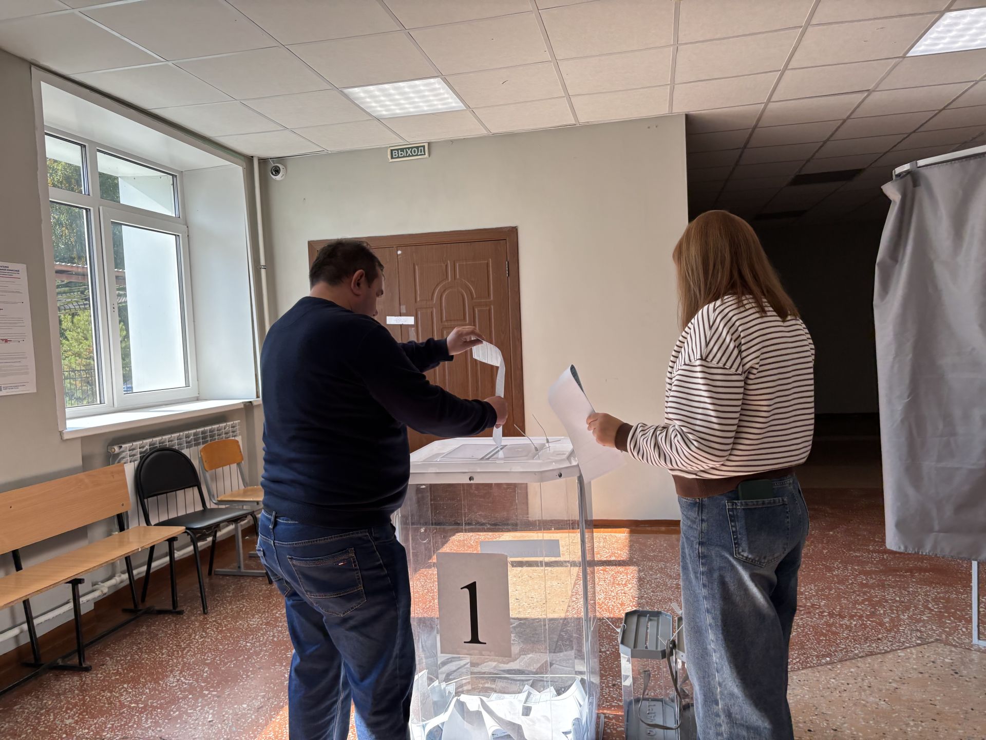 Участок в техникуме живёт в ритме выборов