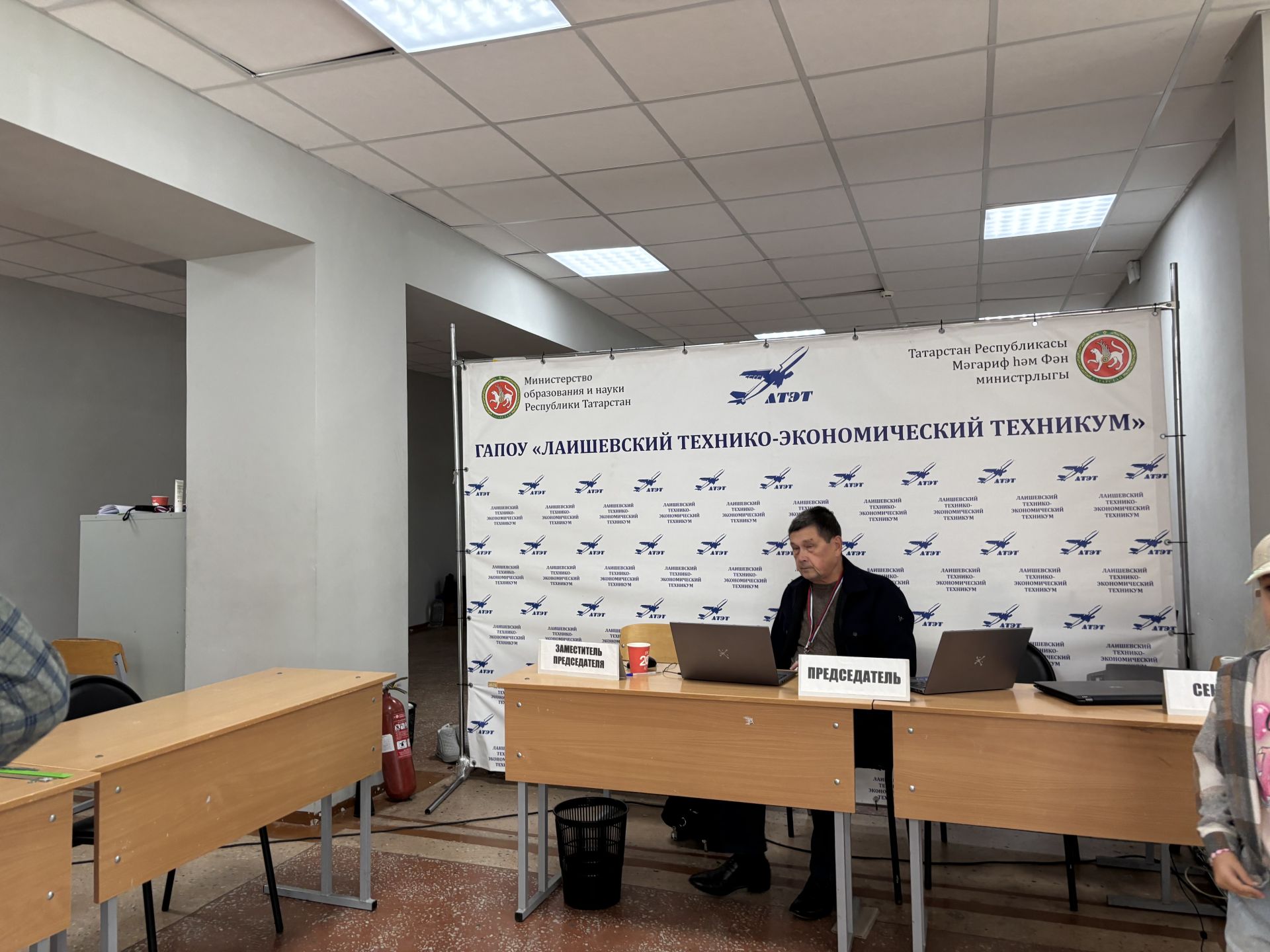 Участок в техникуме живёт в ритме выборов