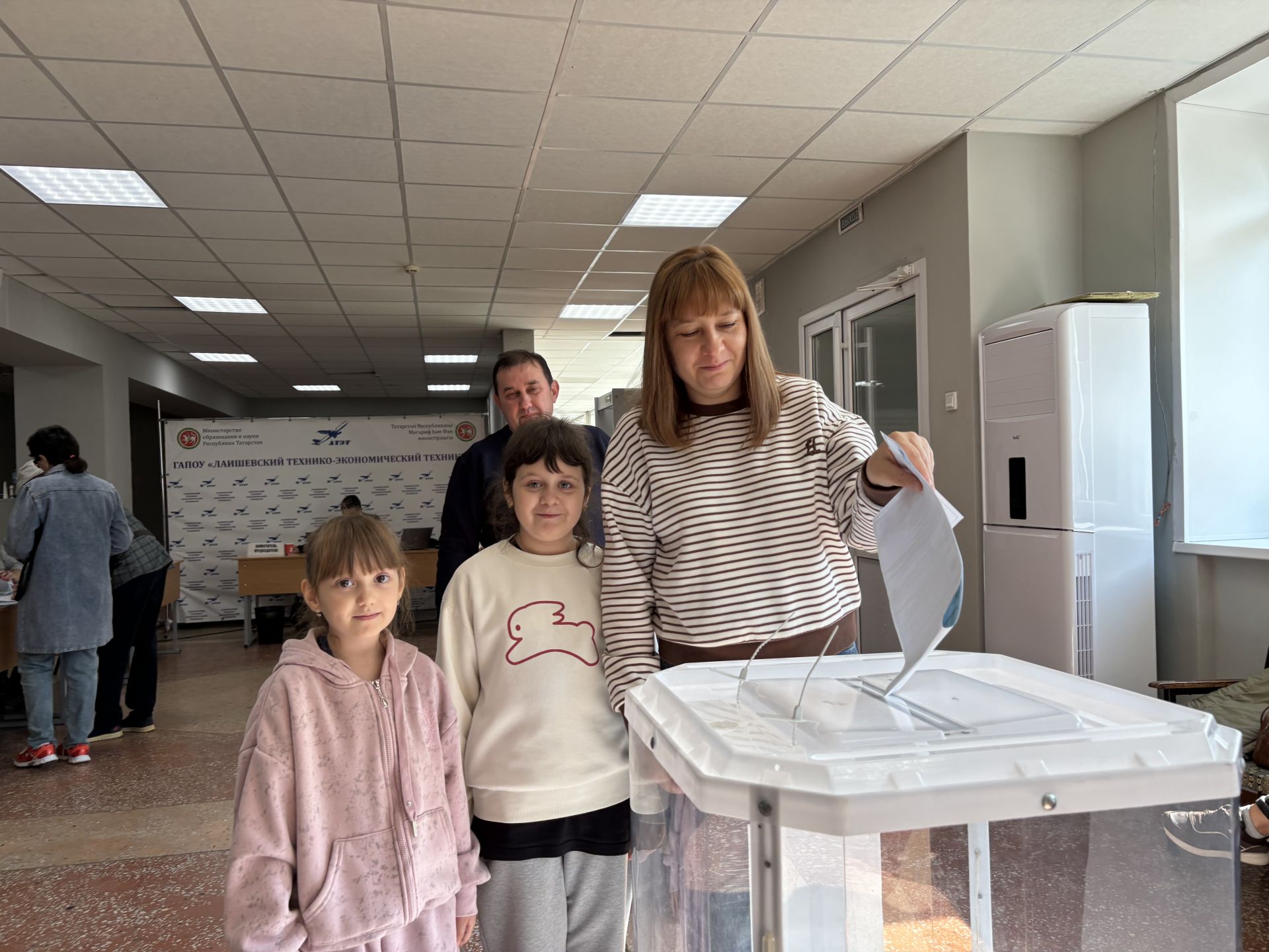 Участок в техникуме живёт в ритме выборов