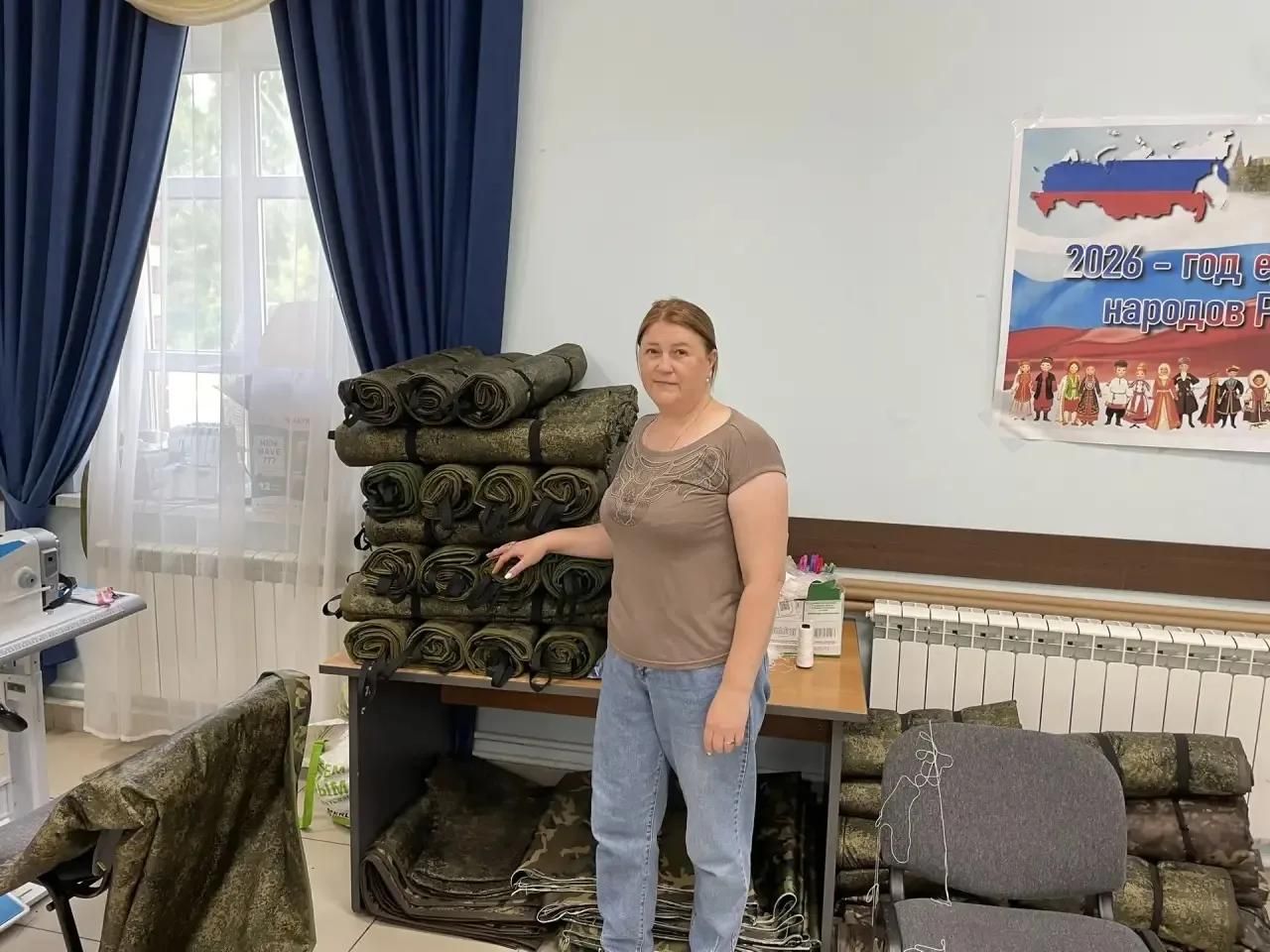 Лаишевские волонтеры СВО выигрывают гранты и шьют антитепловизионные изделия