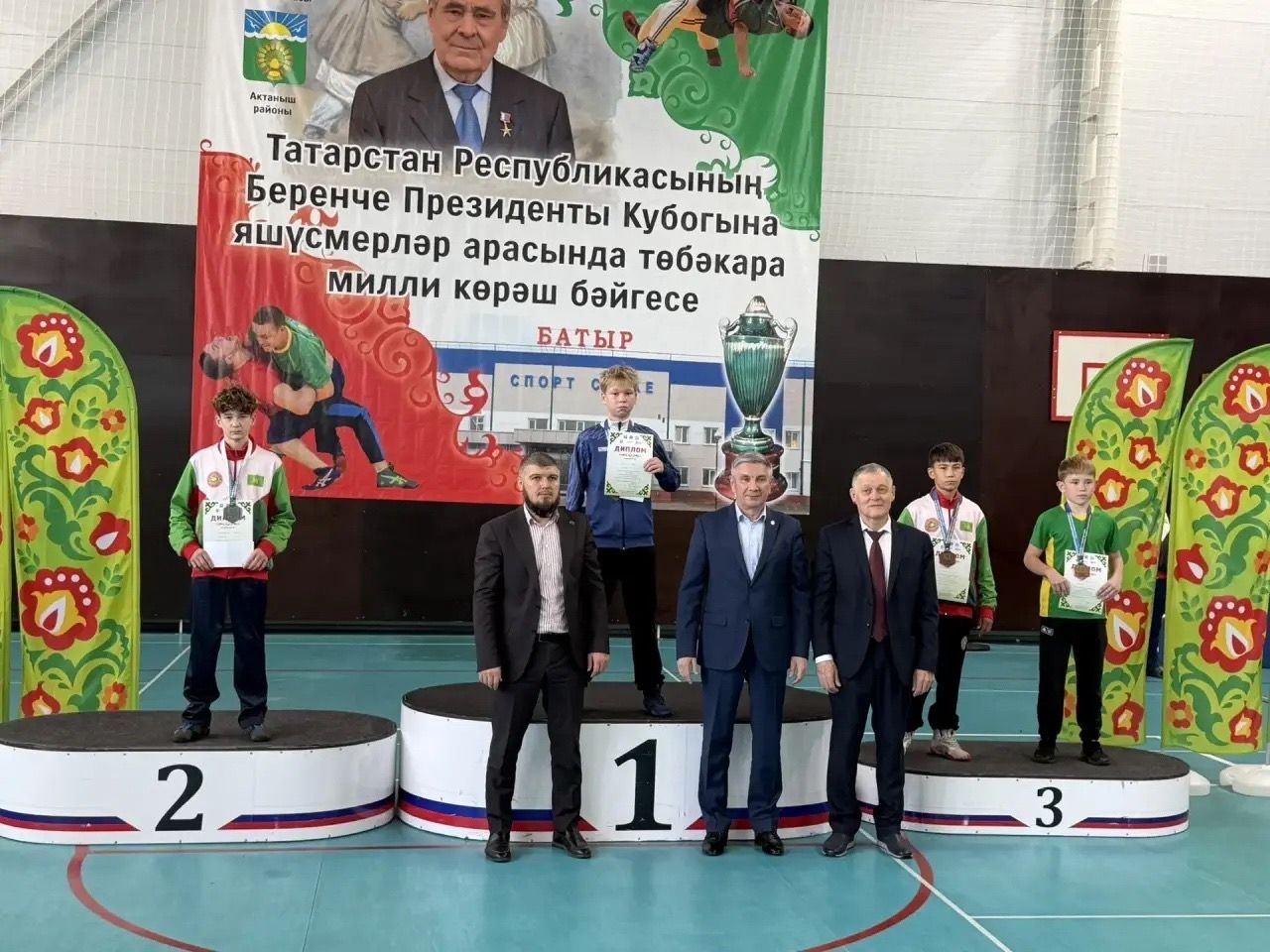 Борец из Лаишевского района победил на кубке первого Президента Татарстана Минтимера Шаймиева